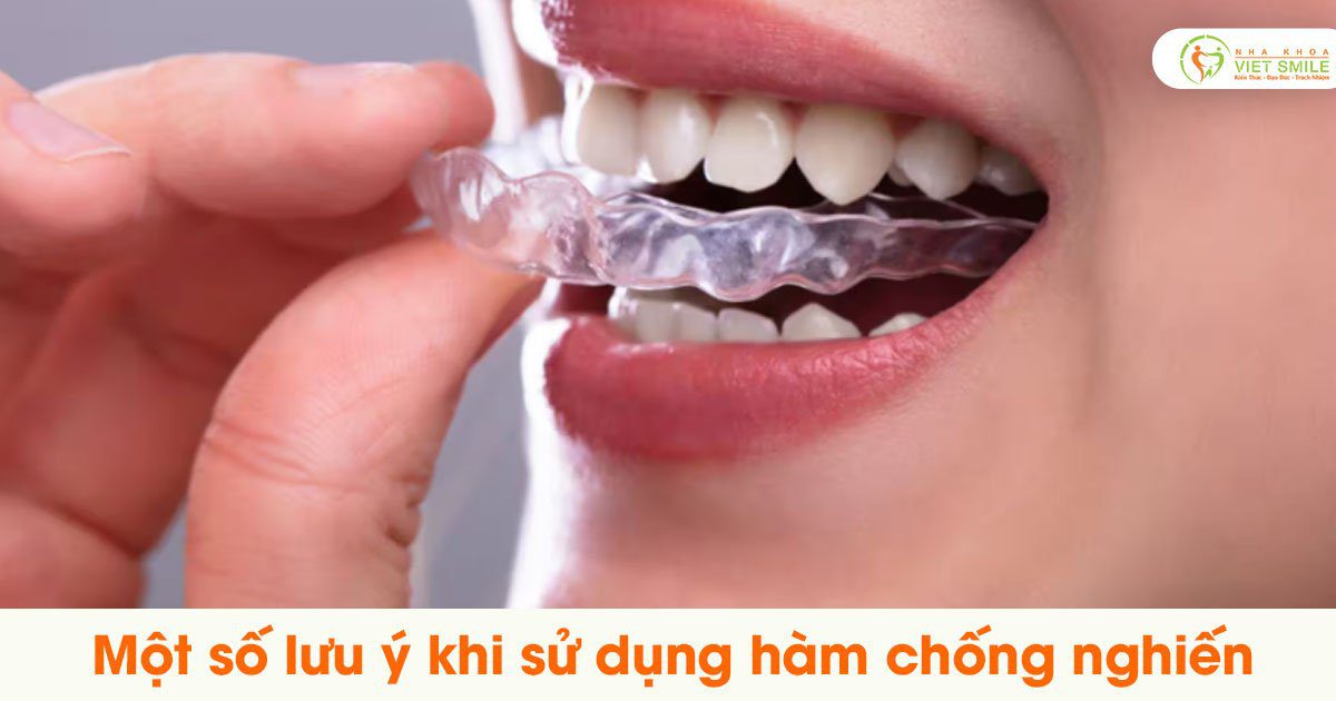 Một số lưu ý khi sử dụng hàm chống nghiến