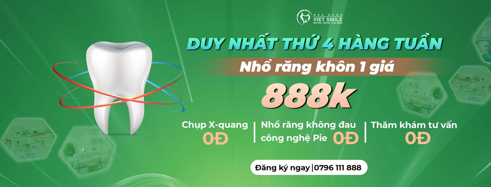 Ưu đãi nhổ răng 8 tháng 11