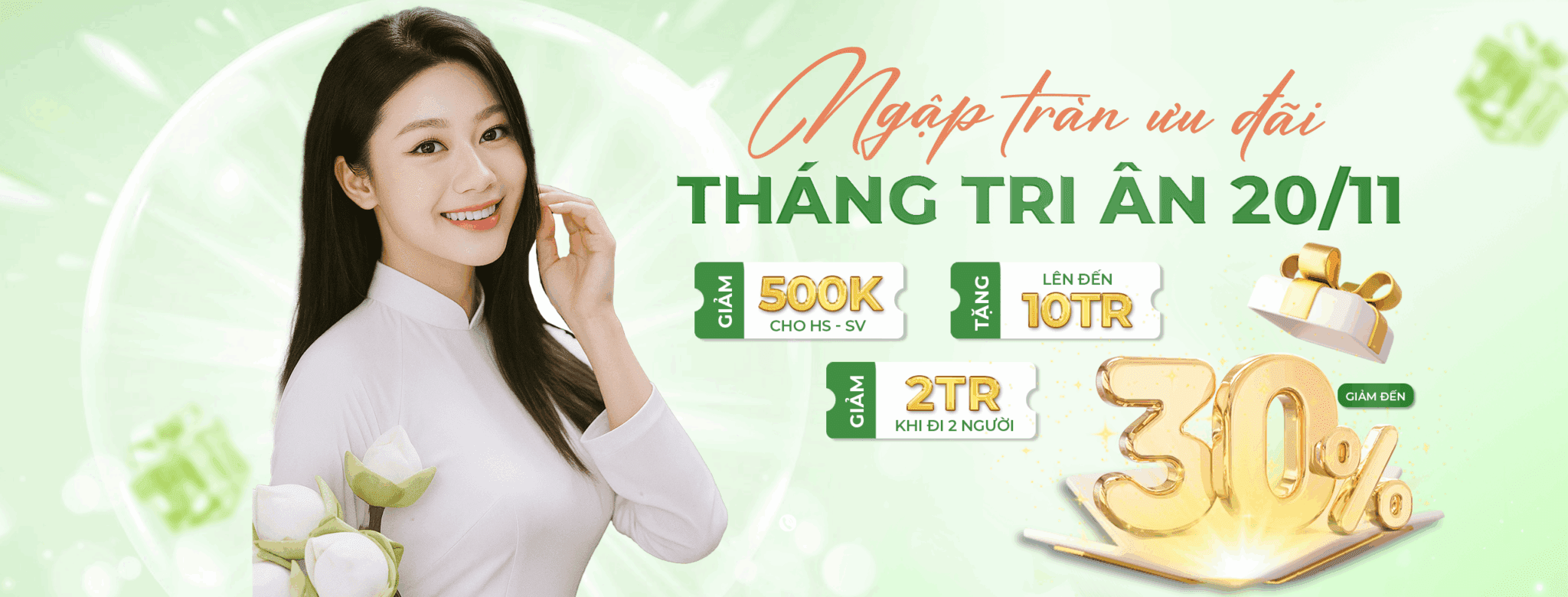 Ưu đãi niềng răng tháng 11