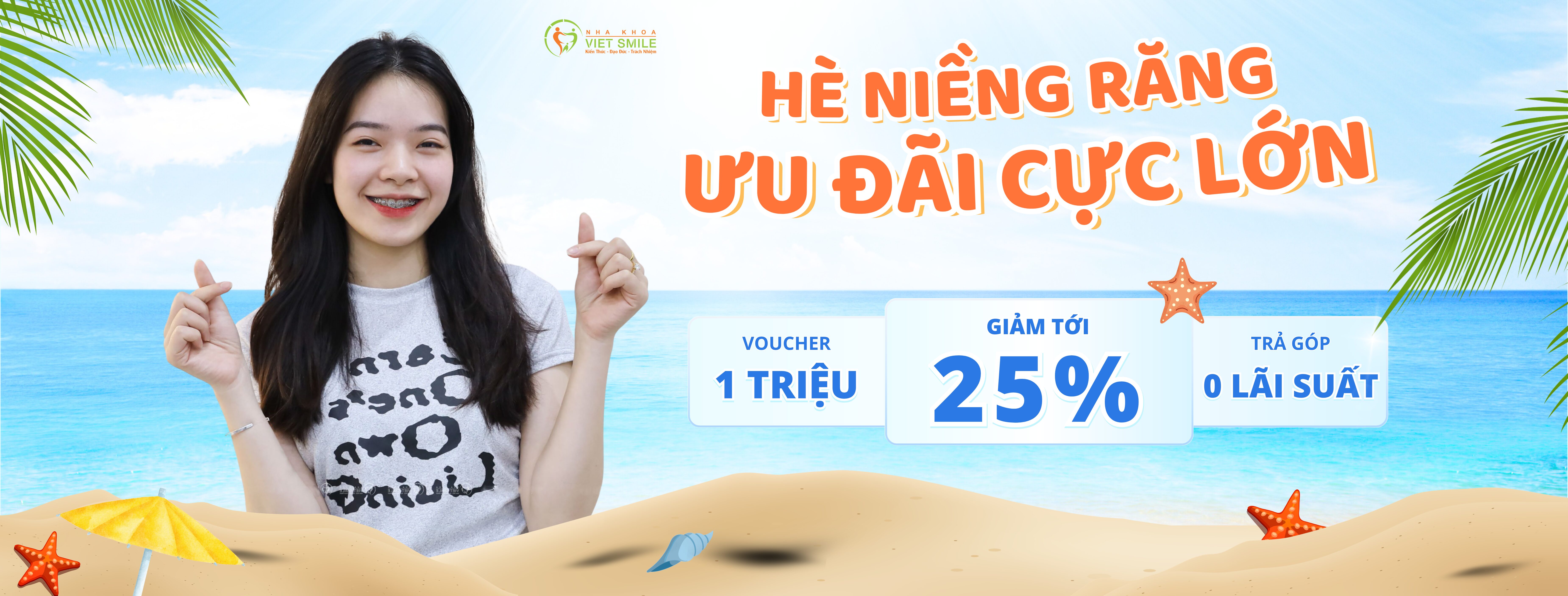 Ưu đãi niềng răng tháng 6